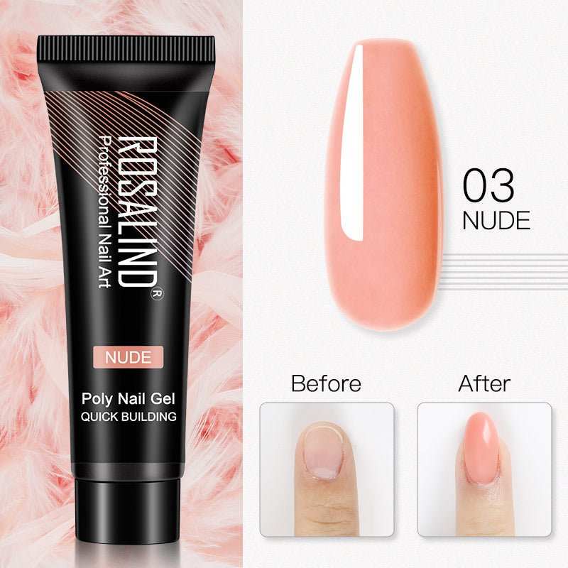 ROSALIND Manicure Extended Glue 15ml Crystal UV - AMIR BAGS INDIA PRIVATE LIMITED