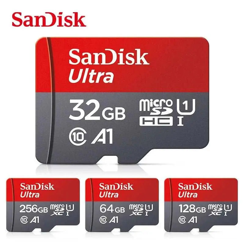 Sandisk Ultra Micro tf SD card 128GB 32GB 64GB 256GB Mini SD Card SD/TAbout capacity:16GB=approximately 14GB-15GB32GB=approximately 28GB-30GB64GB=approximately 58GB-60GB128GB=approximately 115GB-119GB256GB=approximately 230GB-238GBDiscAMIR BAGS INDIA PRIVATE LIMITEDAMIR BAGS INDIA PRIVATE LIMITEDnull