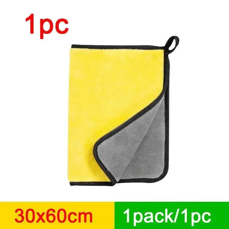 SEAMETAL High - end Microfiber Towel Car Wash Towel Detailing Cleaning Cloth Car Wash Drying Towel Car Absorbent Cleaning Products - AMIR BAGS INDIA PRIVATE LIMITED