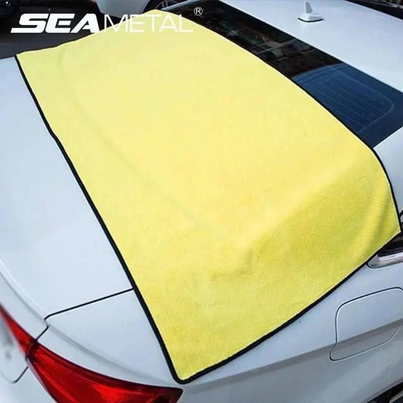 SEAMETAL High - end Microfiber Towel Car Wash Towel Detailing Cleaning Cloth Car Wash Drying Towel Car Absorbent Cleaning Products - AMIR BAGS INDIA PRIVATE LIMITED