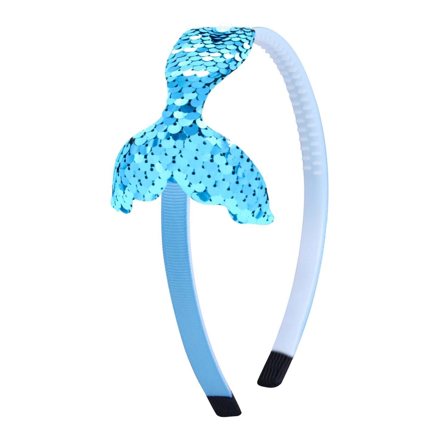 Sequined Hair Accessories Mermaid Tail Flip Fish Scale Pearl Headband Non - slip Manual Hairpin - AMIR BAGS INDIA PRIVATE LIMITED