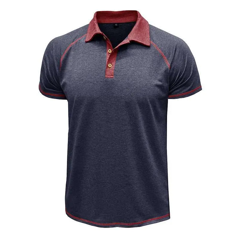 Short-sleeved Lapel T-shirt POLO Bottoming Shirt Men ClothingProduct information:Color: khaki, light blue, light gray, dark blue, dark gray, black, green, blue, purplish red Size: S,M,L,XL,XXL,XXXL Thickness: ordinary Fabric nDropshipmanAMIR BAGS INDIA PRIVATE LIMITEDnull