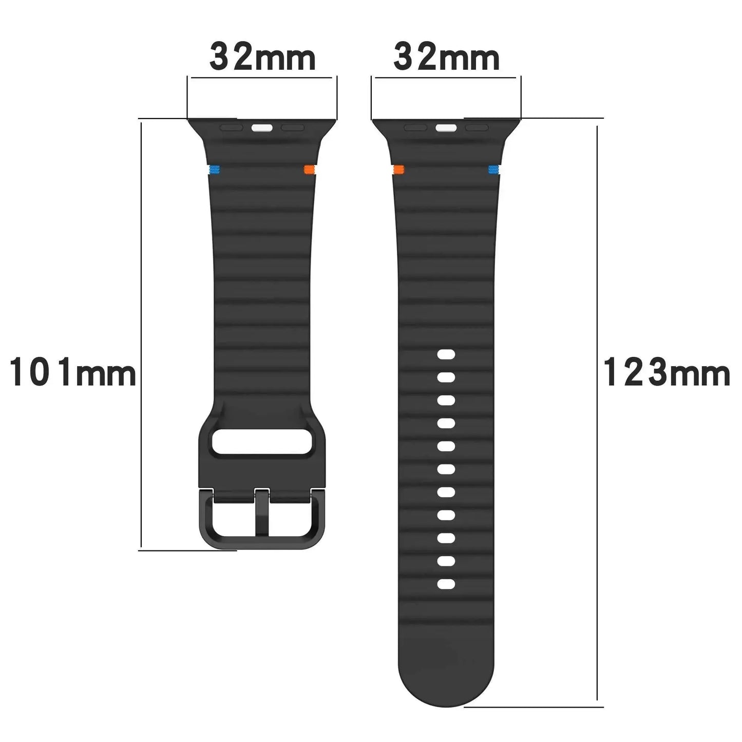 Silicone Strap for Apple watch Ultra Band 49mm 46mm 45mm 42mm 44mm 40mSilicone Strap for Apple watch Band 44mm 49mm 40mm 45mm 42mm 46mm 38mm correa bracelet iwatch Series 9 8 7 6 SE 10 Ultra 2 bandPackage:1 X Strap(Not include Watch)AMIR BAGS INDIA PRIVATE LIMITEDAMIR BAGS INDIA PRIVATE LIMITEDnull