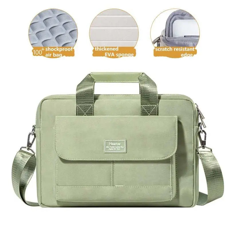 Simple And Creative Solid Color Laptop Bag - AMIR BAGS INDIA PRIVATE LIMITED