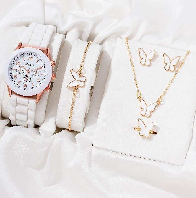 Simple Classic Imitation Leather Strap Watch Women's Suit - AMIR BAGS INDIA PRIVATE LIMITED