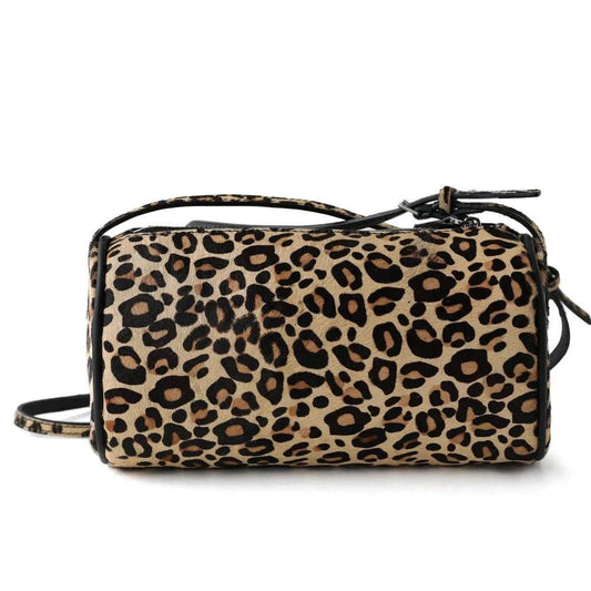 Simple Leopard Print 90s Pen Holder Bag High - End Feeling Underarm Single Shoulder Mini Handbag for Mobile Phones - AMIR BAGS INDIA PRIVATE LIMITED