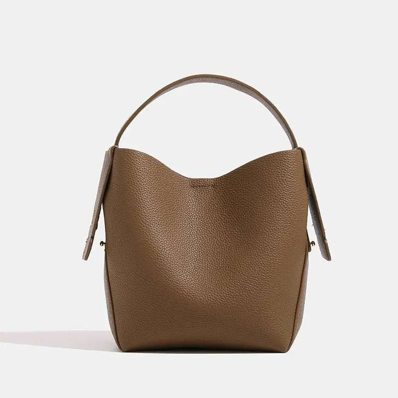 Simple Vintage Commuter Women Handbags Business Small Crossbody Shoulder Bags Fashion Trend Luxury Leather Bags - AMIR BAGS INDIA PRIVATE LIMITED