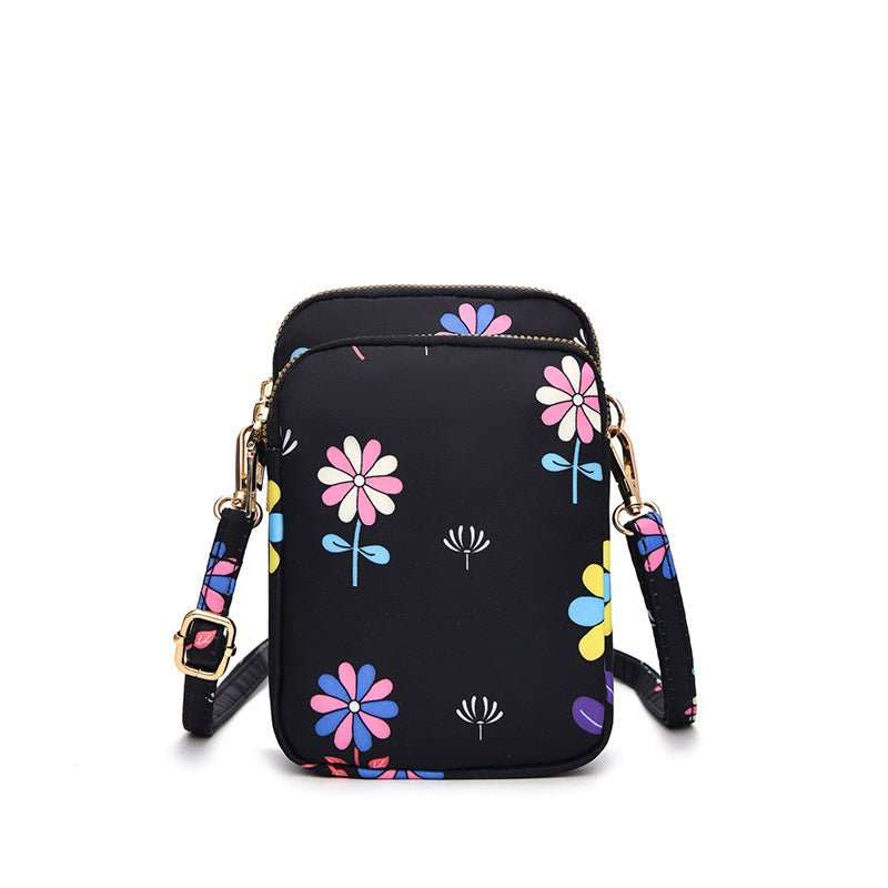 Small Shoulder Bags 3 Layers Of Pockets Mobile Phone Bag Outdoor Daily Crossbody Bag - AMIR BAGS INDIA PRIVATE LIMITED