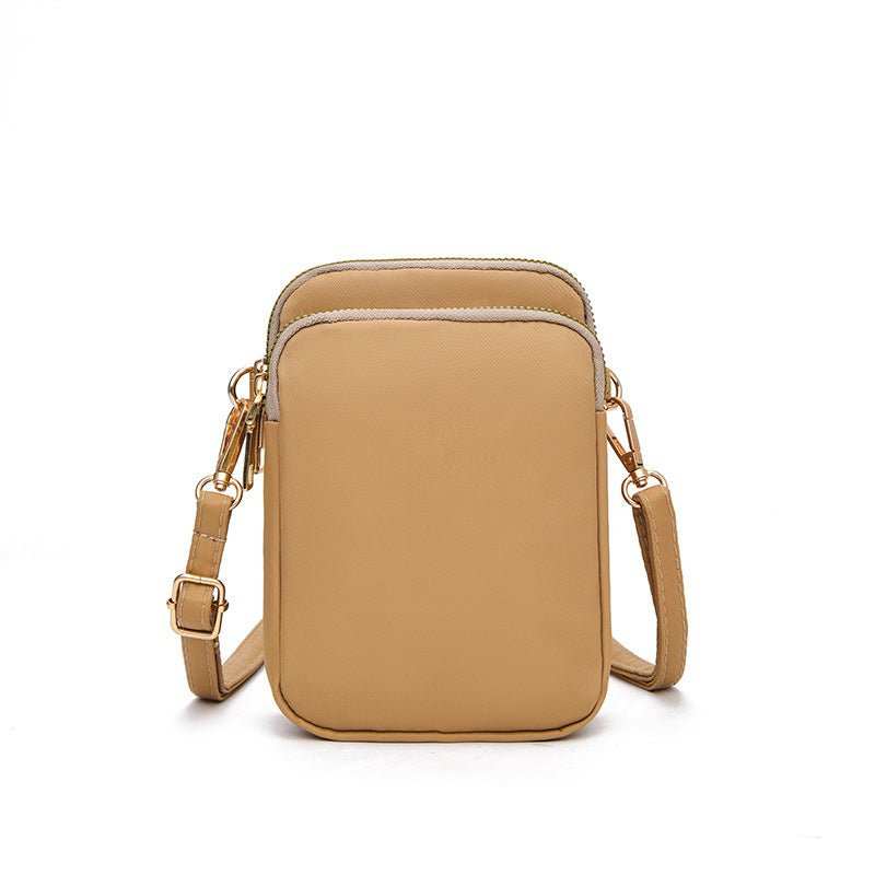 Small Shoulder Bags 3 Layers Of Pockets Mobile Phone Bag Outdoor Daily Crossbody Bag - AMIR BAGS INDIA PRIVATE LIMITED