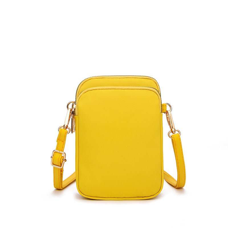 Small Shoulder Bags 3 Layers Of Pockets Mobile Phone Bag Outdoor Daily Crossbody Bag - AMIR BAGS INDIA PRIVATE LIMITED