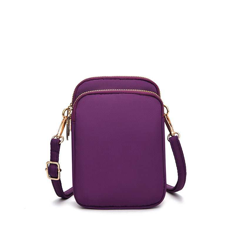 Small Shoulder Bags 3 Layers Of Pockets Mobile Phone Bag Outdoor Daily Crossbody Bag - AMIR BAGS INDIA PRIVATE LIMITED