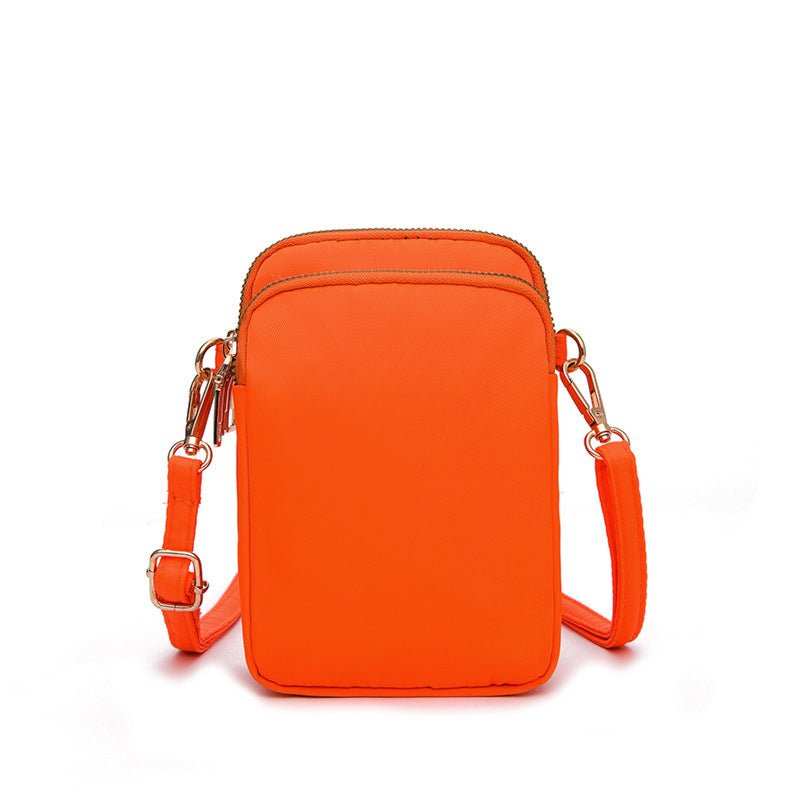 Small Shoulder Bags 3 Layers Of Pockets Mobile Phone Bag Outdoor Daily Crossbody Bag - AMIR BAGS INDIA PRIVATE LIMITED