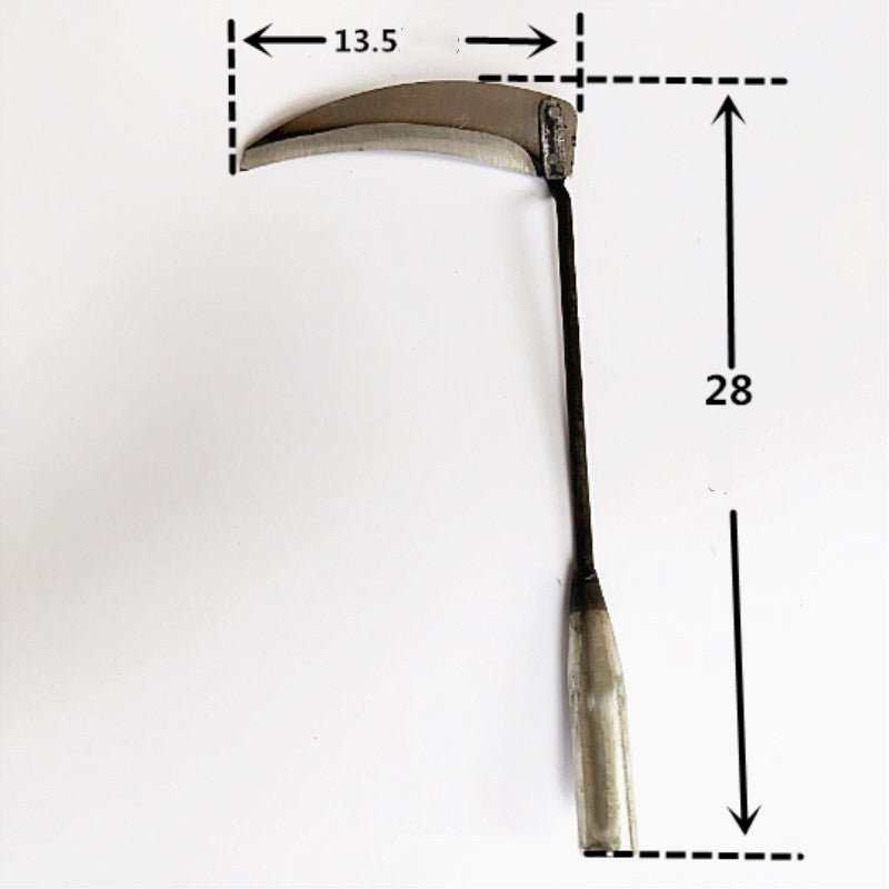 Small Sickle Four - tooth Rake Shovel Hoe Garden Tool Set Garden Farm Tool Sickle - AMIR BAGS INDIA PRIVATE LIMITED