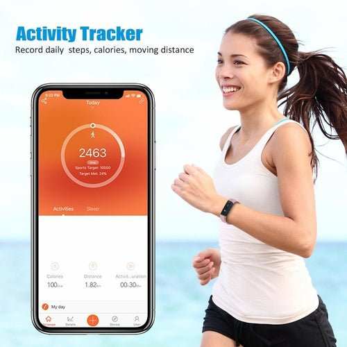 SmartFit Slim Activity Tracker And Monitor Smart Watch With FREE Extra - AMIR BAGS INDIA PRIVATE LIMITED