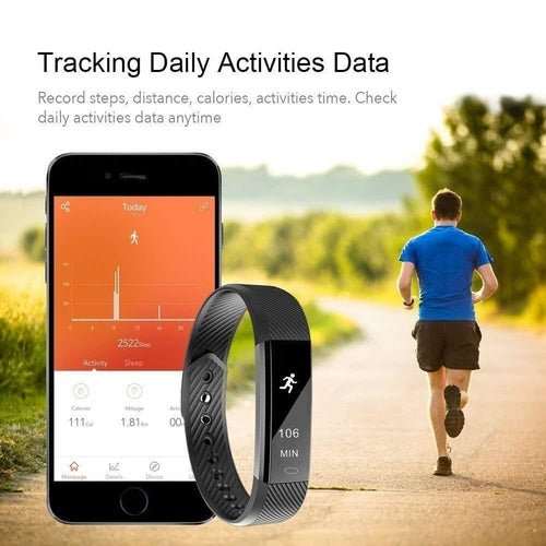 SmartFit Slim Activity Tracker And Monitor Smart Watch With FREE Extra - AMIR BAGS INDIA PRIVATE LIMITED