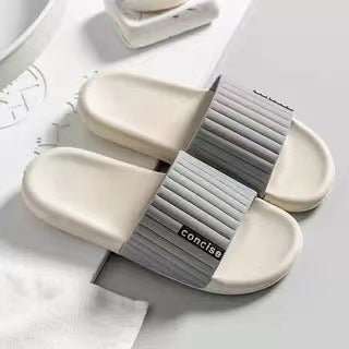 Soft Bathroom Slippers Men EVA Non Slip House Dorm Shoes - AMIR BAGS INDIA PRIVATE LIMITED