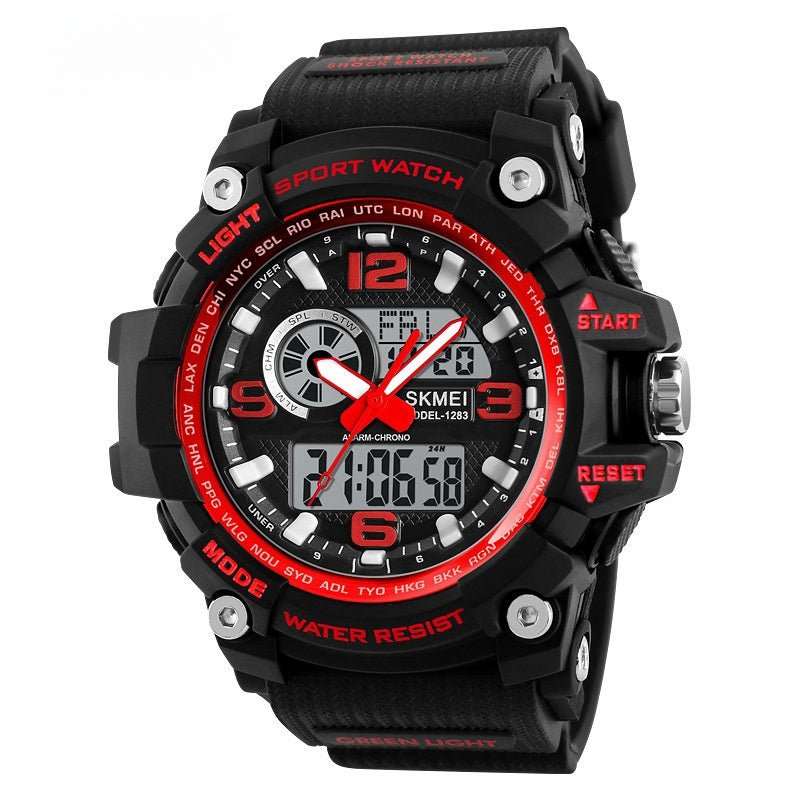 Sports Waterproof Electronic Watch Multifunctional Men - AMIR BAGS INDIA PRIVATE LIMITED