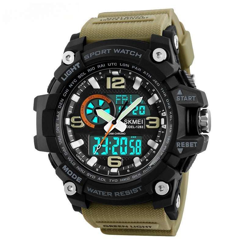 Sports Waterproof Electronic Watch Multifunctional Men - AMIR BAGS INDIA PRIVATE LIMITED
