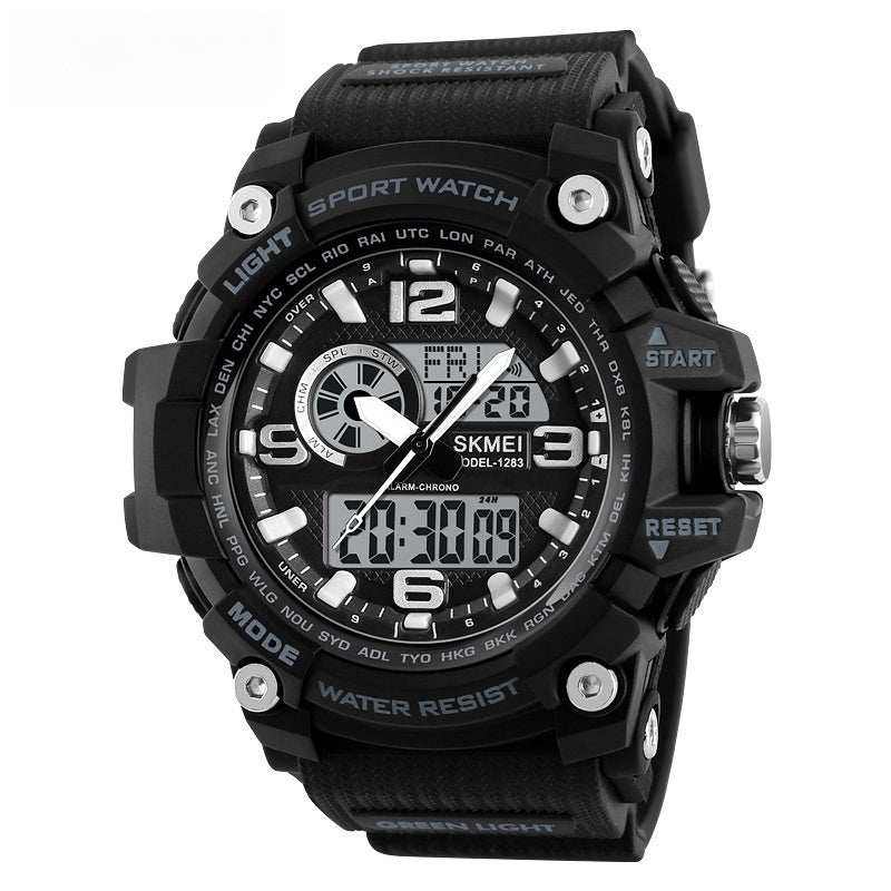Sports Waterproof Electronic Watch Multifunctional Men - AMIR BAGS INDIA PRIVATE LIMITED