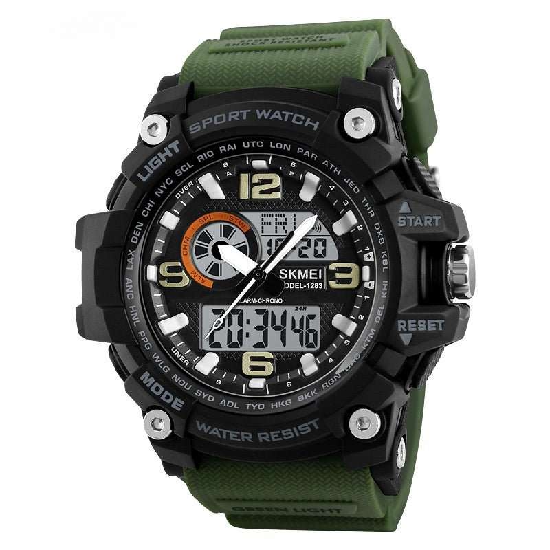 Sports Waterproof Electronic Watch Multifunctional Men - AMIR BAGS INDIA PRIVATE LIMITED