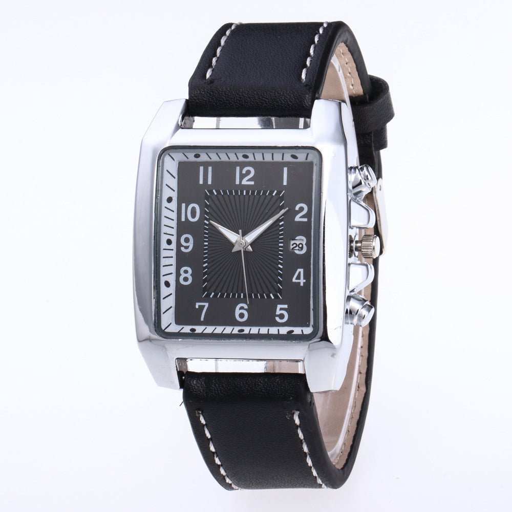 Square Fashion Men's Watch - AMIR BAGS INDIA PRIVATE LIMITED