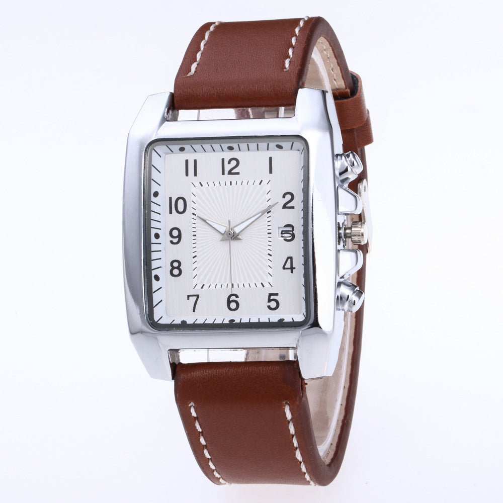 Square Fashion Men's Watch - AMIR BAGS INDIA PRIVATE LIMITED