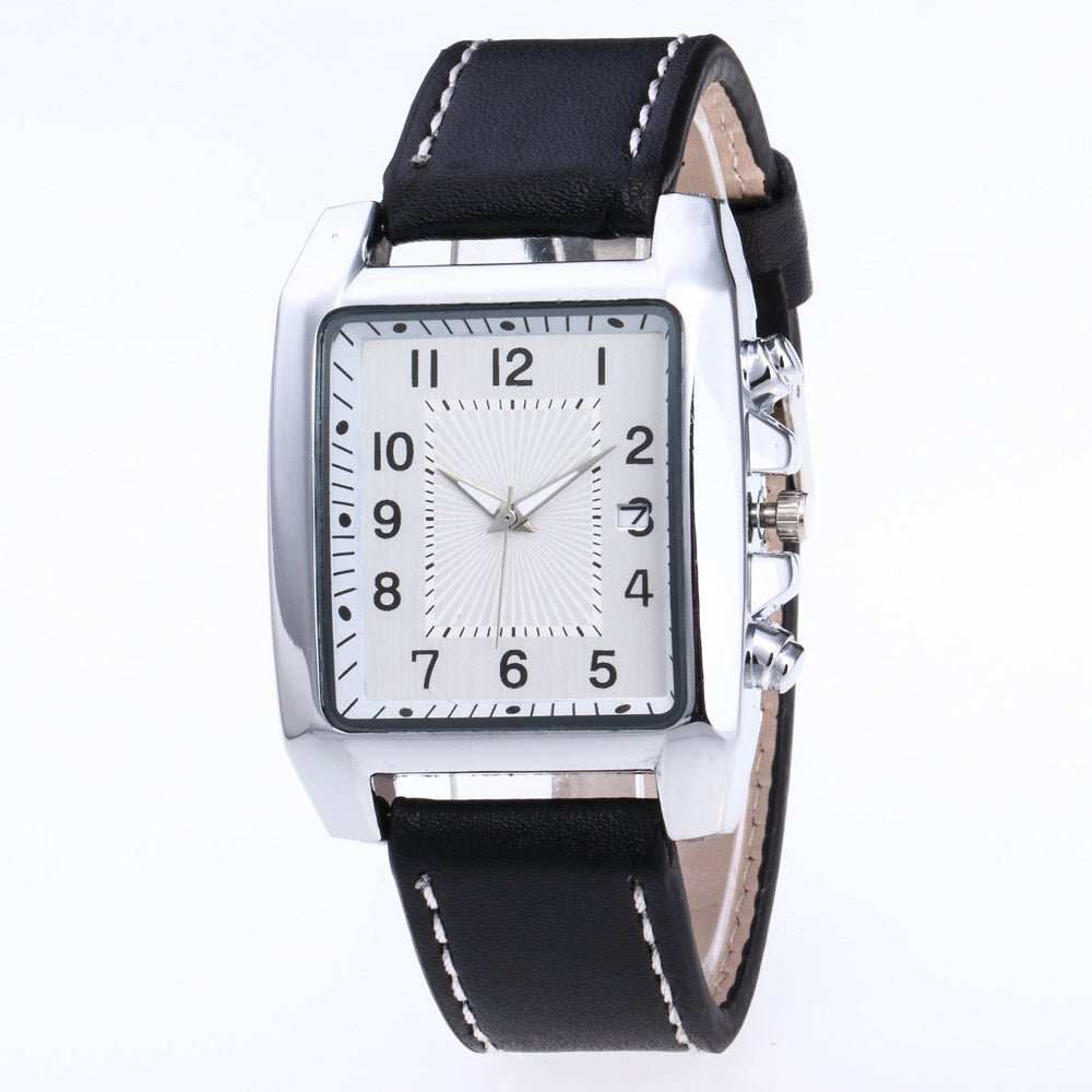 Square Fashion Men's Watch - AMIR BAGS INDIA PRIVATE LIMITED