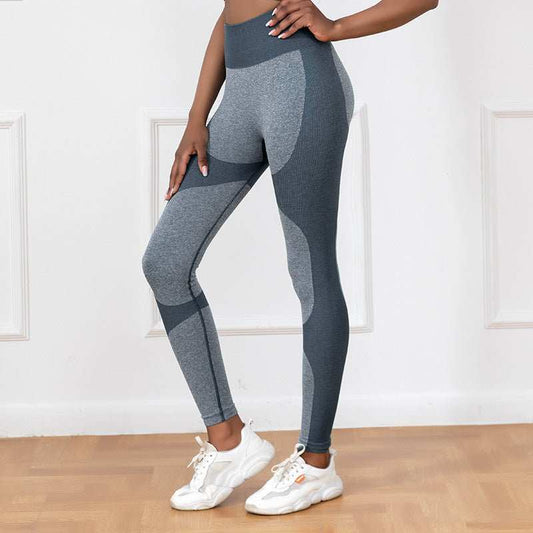 Striped Printed Yoga Pants High Waist Seamless Leggings Stretch Butt Lift Quick - drying Running Sports Fitness Pant Womens Clothing - AMIR BAGS INDIA PRIVATE LIMITED