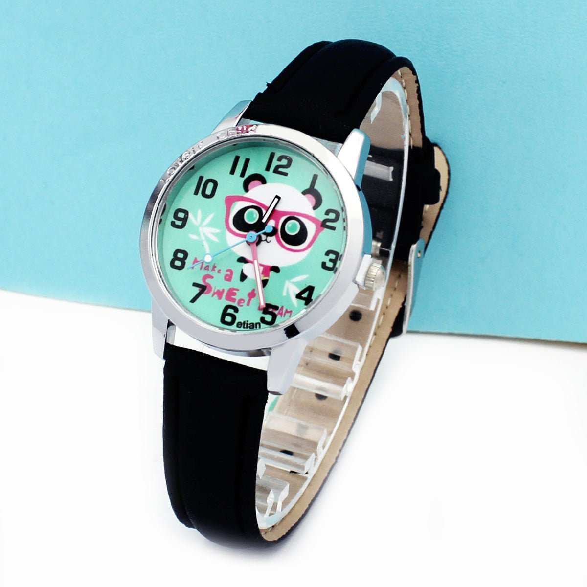 Student Watch Small Belt Cartoon Children's Quartz Wrist Watch - AMIR BAGS INDIA PRIVATE LIMITED