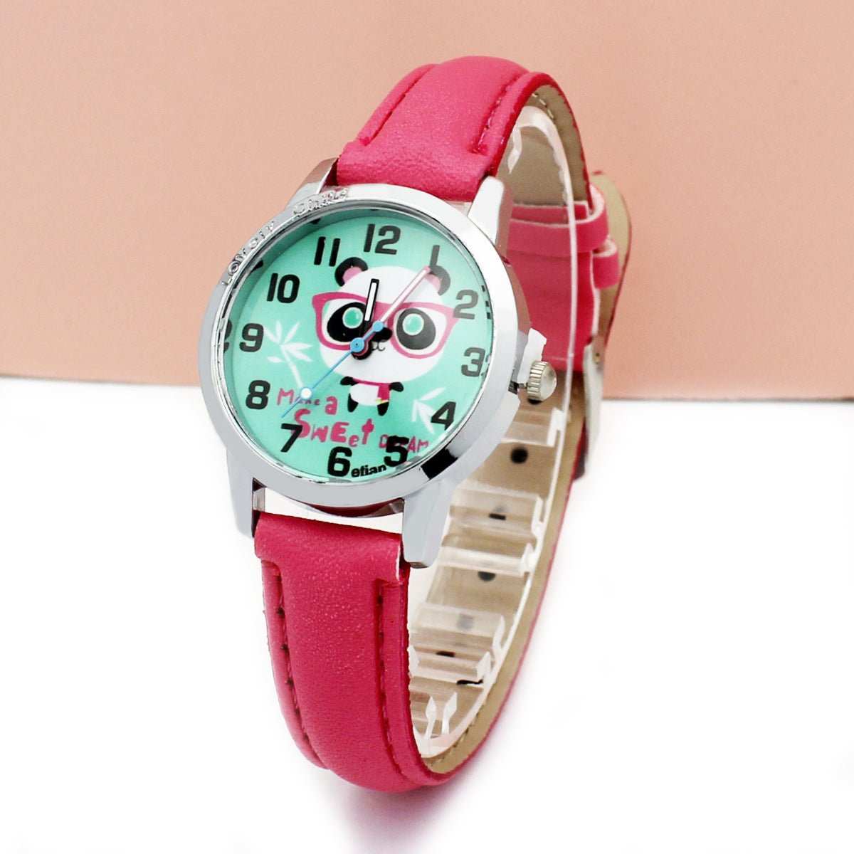 Student Watch Small Belt Cartoon Children's Quartz Wrist Watch - AMIR BAGS INDIA PRIVATE LIMITED
