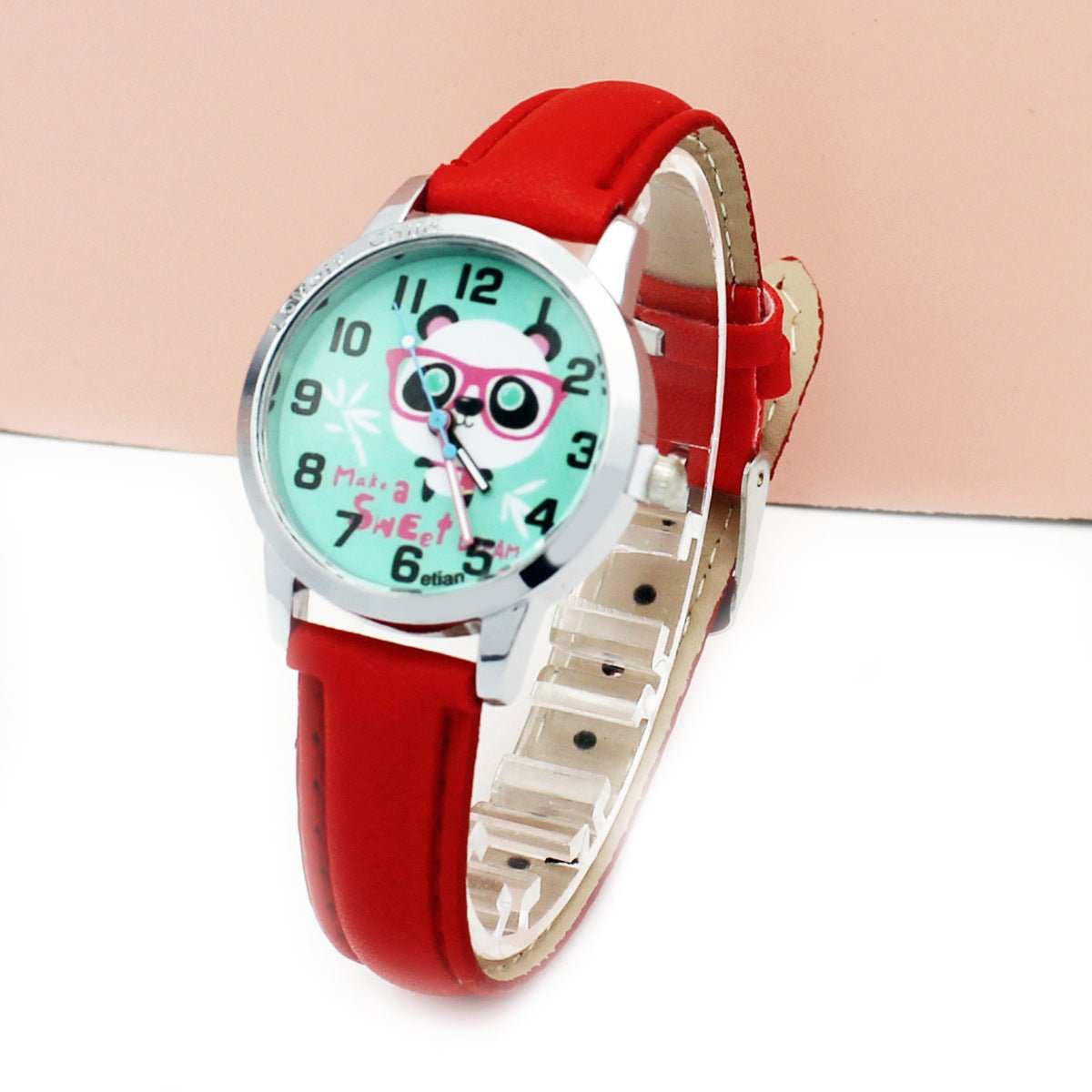 Student Watch Small Belt Cartoon Children's Quartz Wrist Watch - AMIR BAGS INDIA PRIVATE LIMITED
