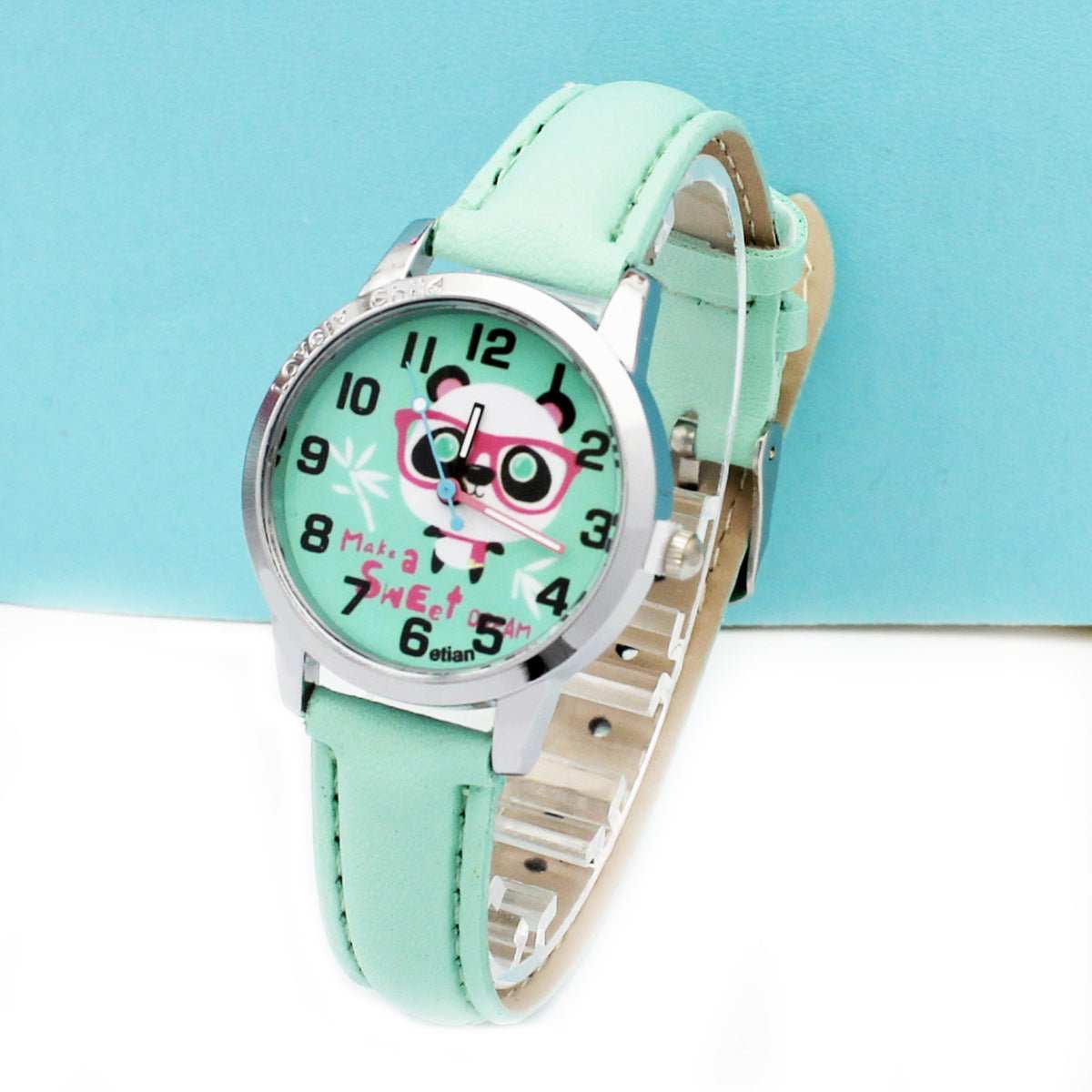 Student Watch Small Belt Cartoon Children's Quartz Wrist Watch - AMIR BAGS INDIA PRIVATE LIMITED