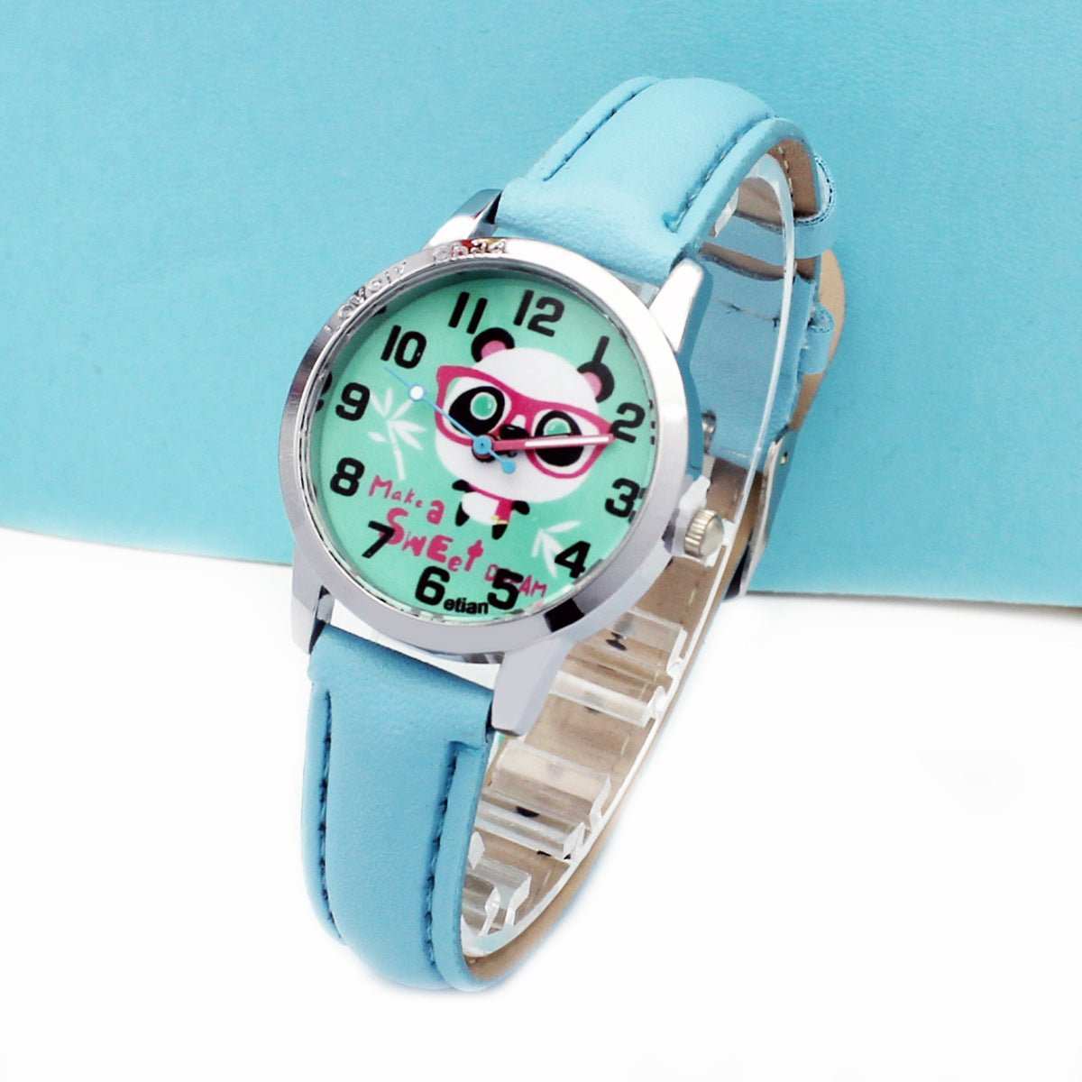 Student Watch Small Belt Cartoon Children's Quartz Wrist Watch - AMIR BAGS INDIA PRIVATE LIMITED