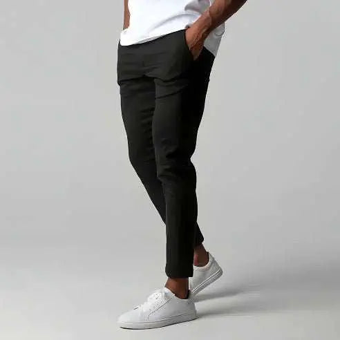 Suit Pants Men Slim Gray Business StraightProduct information:Color: navy blue, dark gray, khaki, Black Size: XS,S,M,L,XL Main fabric composition: Polyester Fiber Applicable age group: Adult Pants type: tighDropshipmanAMIR BAGS INDIA PRIVATE LIMITEDnull