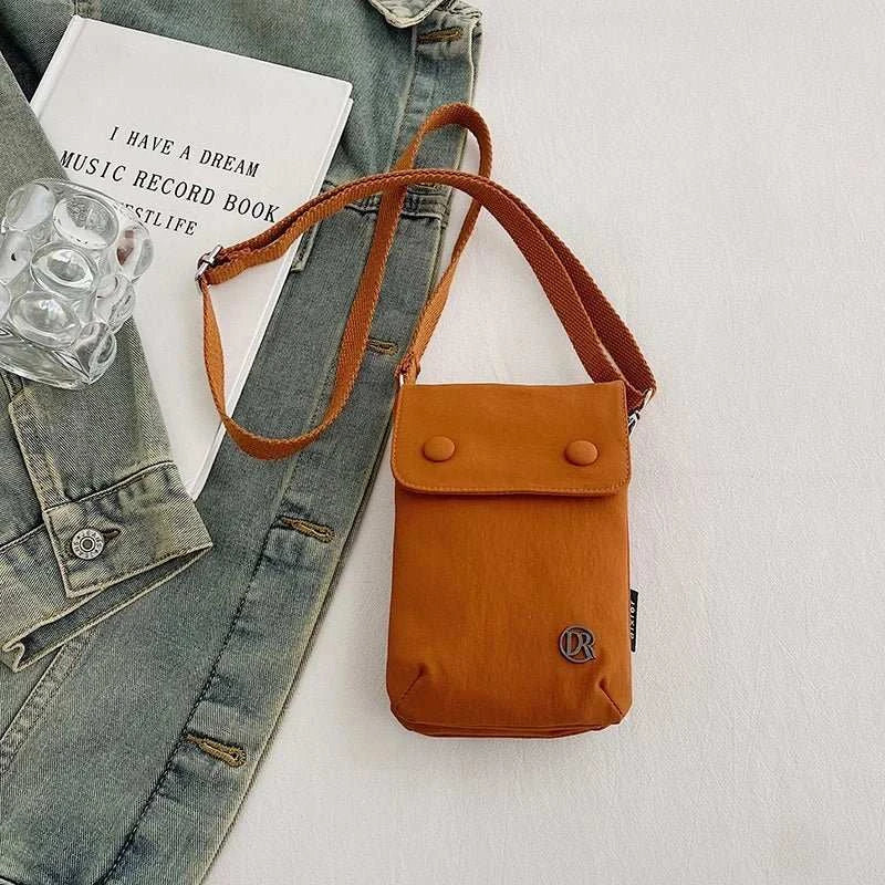 Summer Casual Faion Nylon Fabric Crossbody Bag Women's Simple Mobile Phone Bag BAG & KUENA Brand 2025 New Sle - AMIR BAGS INDIA PRIVATE LIMITED