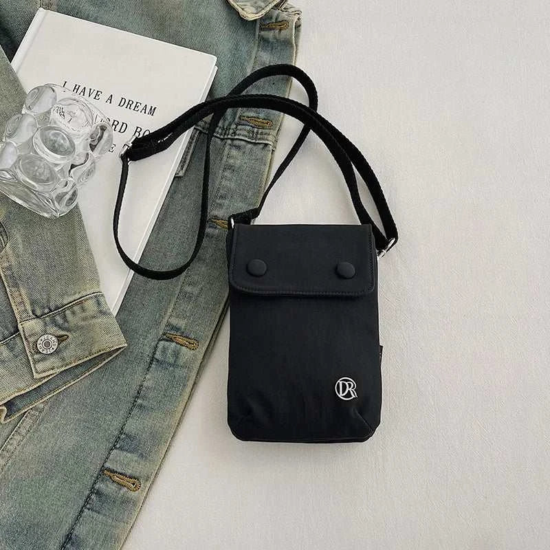Summer Casual Faion Nylon Fabric Crossbody Bag Women's Simple Mobile Phone Bag BAG & KUENA Brand 2025 New Sle - AMIR BAGS INDIA PRIVATE LIMITED