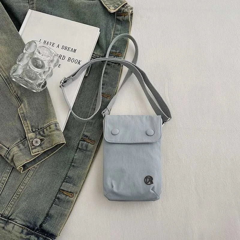 Summer Casual Faion Nylon Fabric Crossbody Bag Women's Simple Mobile Phone Bag BAG & KUENA Brand 2025 New Sle - AMIR BAGS INDIA PRIVATE LIMITED