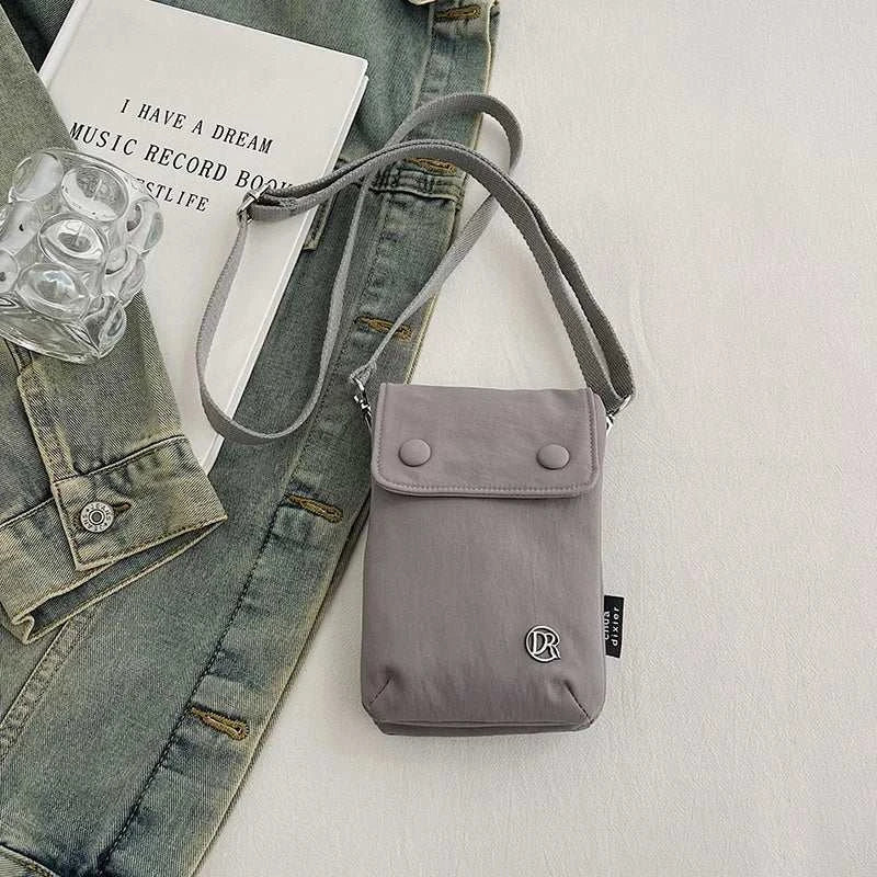 Summer Casual Faion Nylon Fabric Crossbody Bag Women's Simple Mobile Phone Bag BAG & KUENA Brand 2025 New Sle - AMIR BAGS INDIA PRIVATE LIMITED
