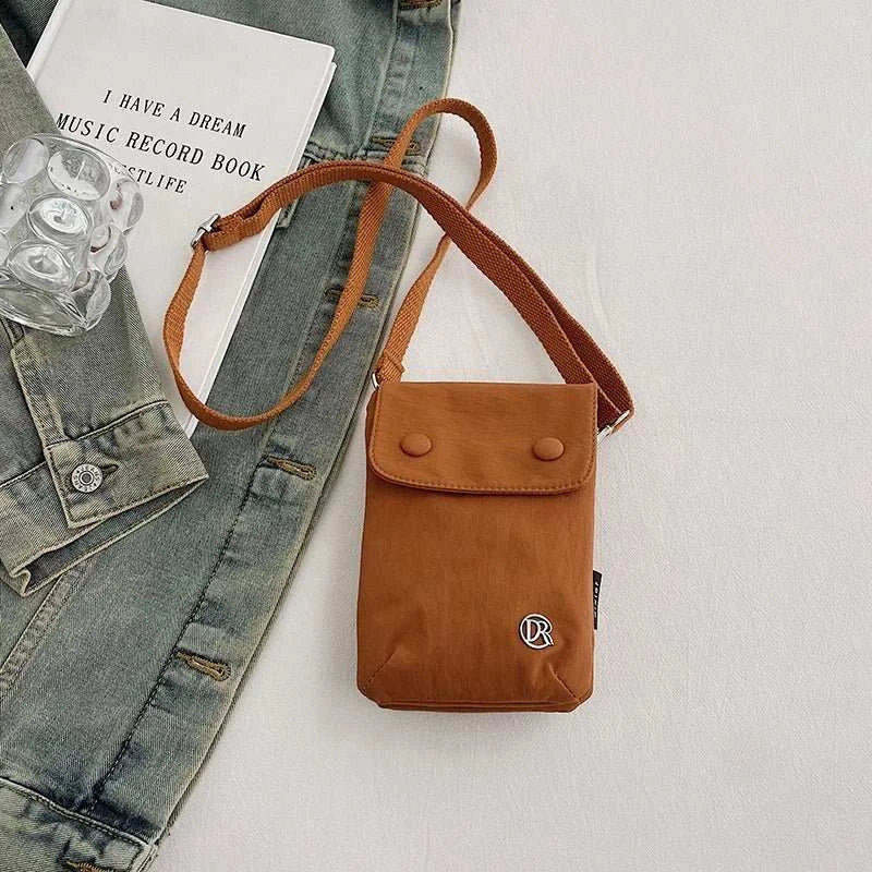 Summer Casual Faion Nylon Fabric Crossbody Bag Women's Simple Mobile Phone Bag BAG & KUENA Brand 2025 New Sle - AMIR BAGS INDIA PRIVATE LIMITED