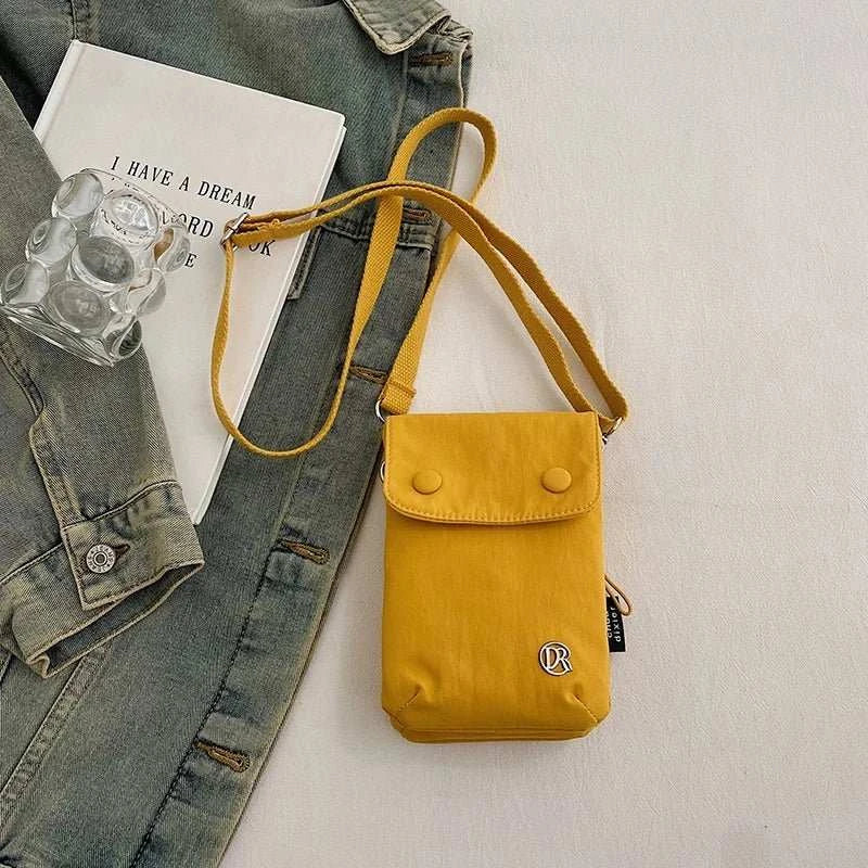 Summer Casual Faion Nylon Fabric Crossbody Bag Women's Simple Mobile Phone Bag BAG & KUENA Brand 2025 New Sle - AMIR BAGS INDIA PRIVATE LIMITED