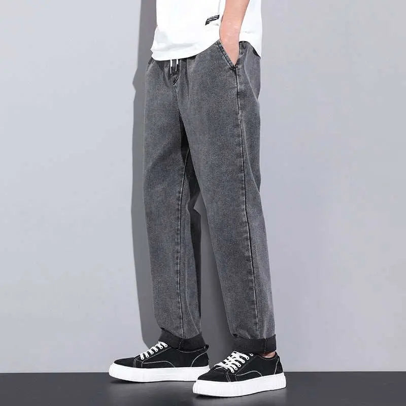 Summer Loose Wide Leg Jeans Pants Men Fashion Drawstring Elasticated SOverview:Unique design, stylish and beautiful.Good material, comfortable wear.A variety of colors, any choice.
Product information:Style: straight-leg pantsFabric nDropshipmanAMIR BAGS INDIA PRIVATE LIMITEDnull