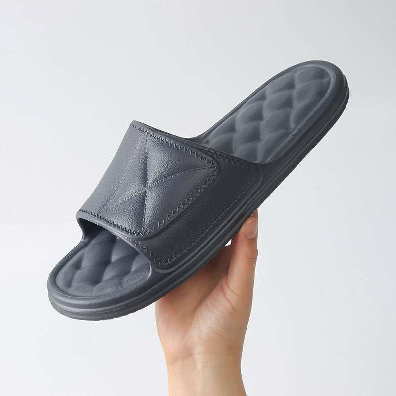 Summer Slippers Plaid Design Bathroom Slippers For Women Shoes - AMIR BAGS INDIA PRIVATE LIMITED
