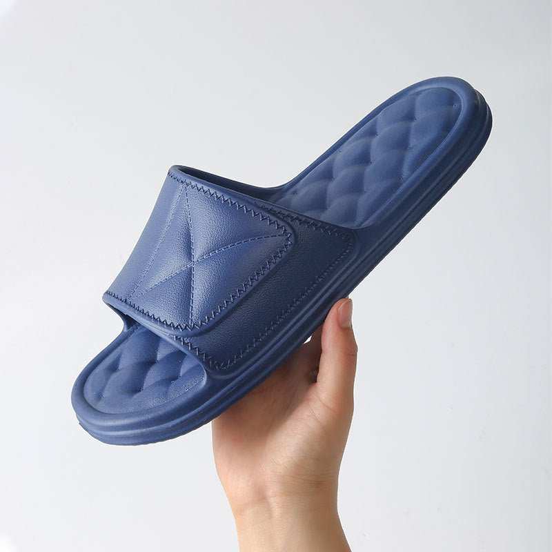 Summer Slippers Plaid Design Bathroom Slippers For Women Shoes - AMIR BAGS INDIA PRIVATE LIMITED