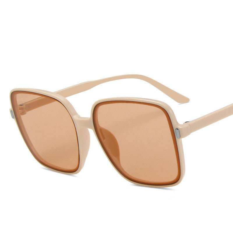 Sunglasses Big Square Sunglasses Rice Nail Sunglasses - AMIR BAGS INDIA PRIVATE LIMITED