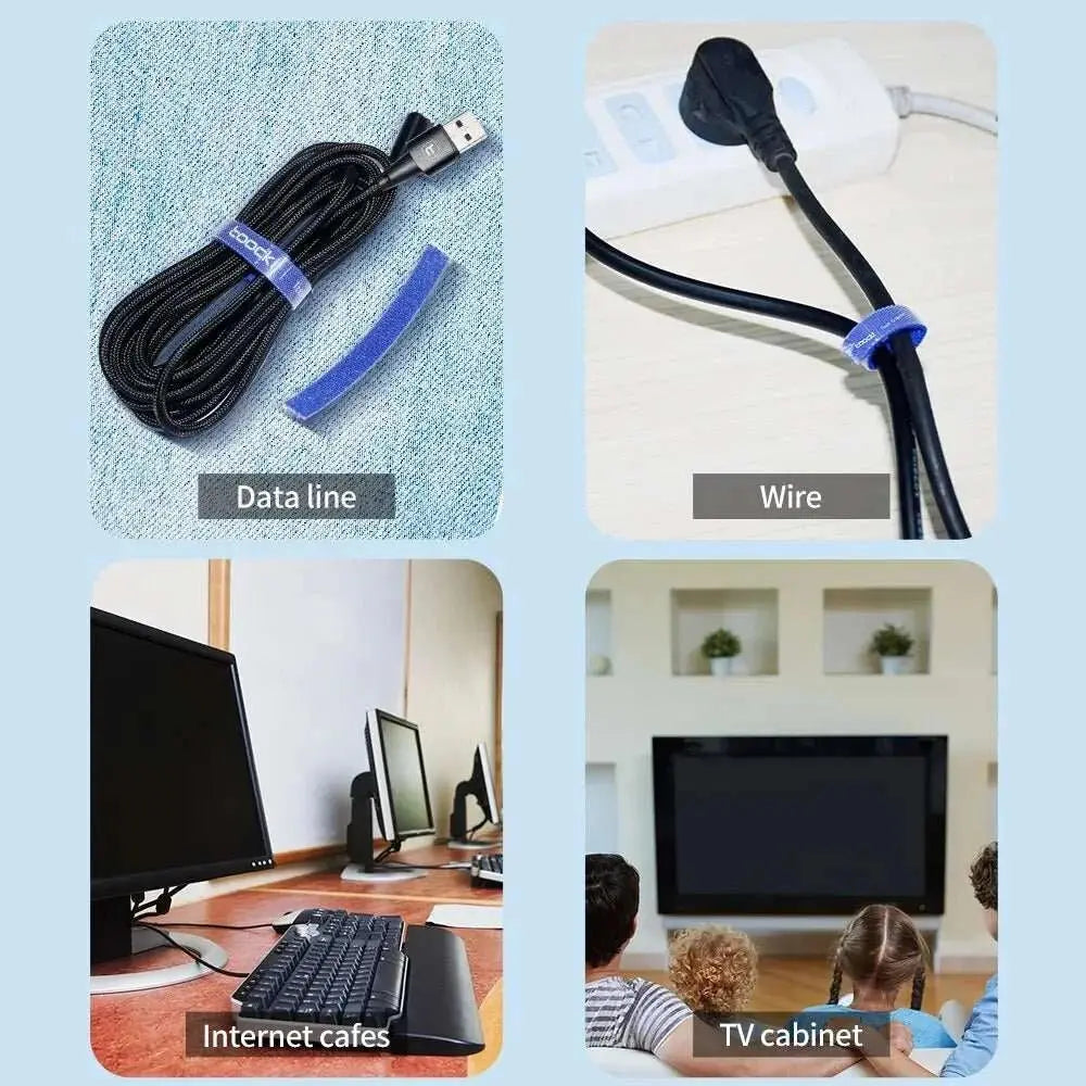 Toocki 5m Organizer Cable Management Tearable Organizador Cables 10mm • Tearable design for easy installation :The Toocki 5m Organizer Cable Management Tearable Organizer Cables 10mm Width Winder Ties Phone Accessories Wire Cord OrganiAMIR BAGS INDIA PRIVATE LIMITEDAMIR BAGS INDIA PRIVATE LIMITEDnull