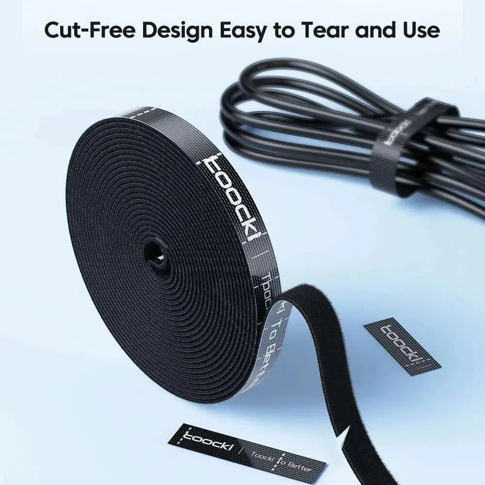 Toocki 5m Organizer Cable Management Tearable Organizador Cables 10mm • Tearable design for easy installation :The Toocki 5m Organizer Cable Management Tearable Organizer Cables 10mm Width Winder Ties Phone Accessories Wire Cord OrganiAMIR BAGS INDIA PRIVATE LIMITEDAMIR BAGS INDIA PRIVATE LIMITEDnull
