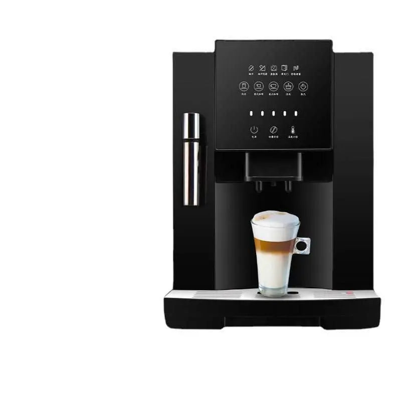 Touch Screen Automatic Small Coffee MachineProduct information:Color: Black Rated Power: 1200 Operation mode: One-click Function: steam, heating, automatic cleaning Rated Voltage: 111V ~ 240V (inclusive) BodyDropshipmanAMIR BAGS INDIA PRIVATE LIMITEDnull