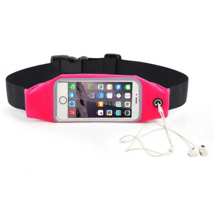 Touch Screen Clear Phone Waist Bag For Running Sports Fanny Pack - AMIR BAGS INDIA PRIVATE LIMITED