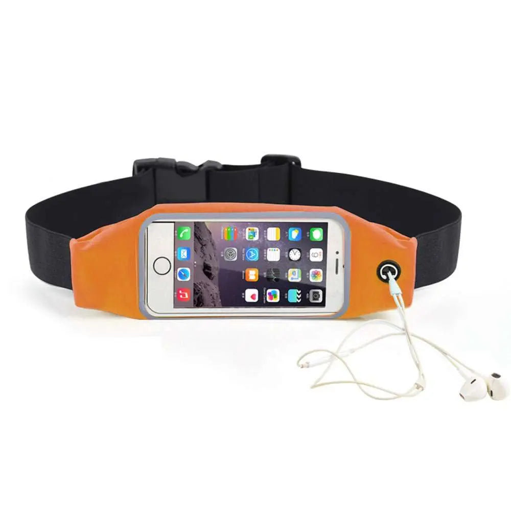 Touch Screen Clear Phone Waist Bag For Running Sports Fanny Pack - AMIR BAGS INDIA PRIVATE LIMITED