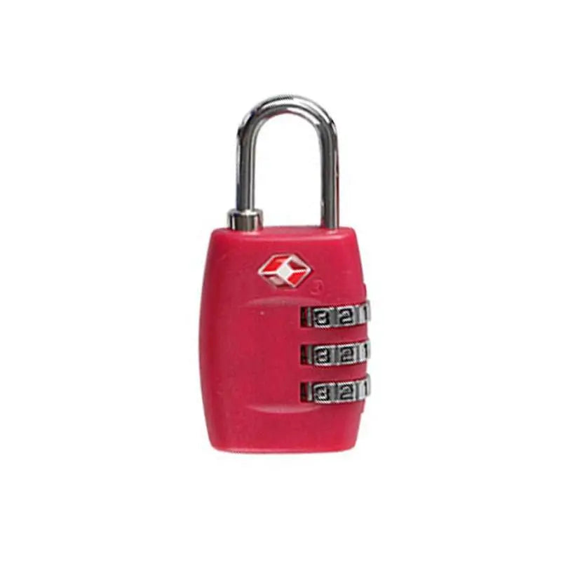 Tourism Luggage Zipper Lock Plastic TSA Code Lock - AMIR BAGS INDIA PRIVATE LIMITED